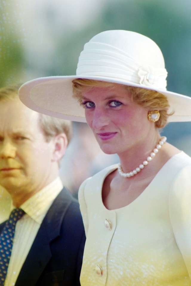 Royal fans said Charlotte was channelling the 'Spencer stare', made famous by the late Princess Diana