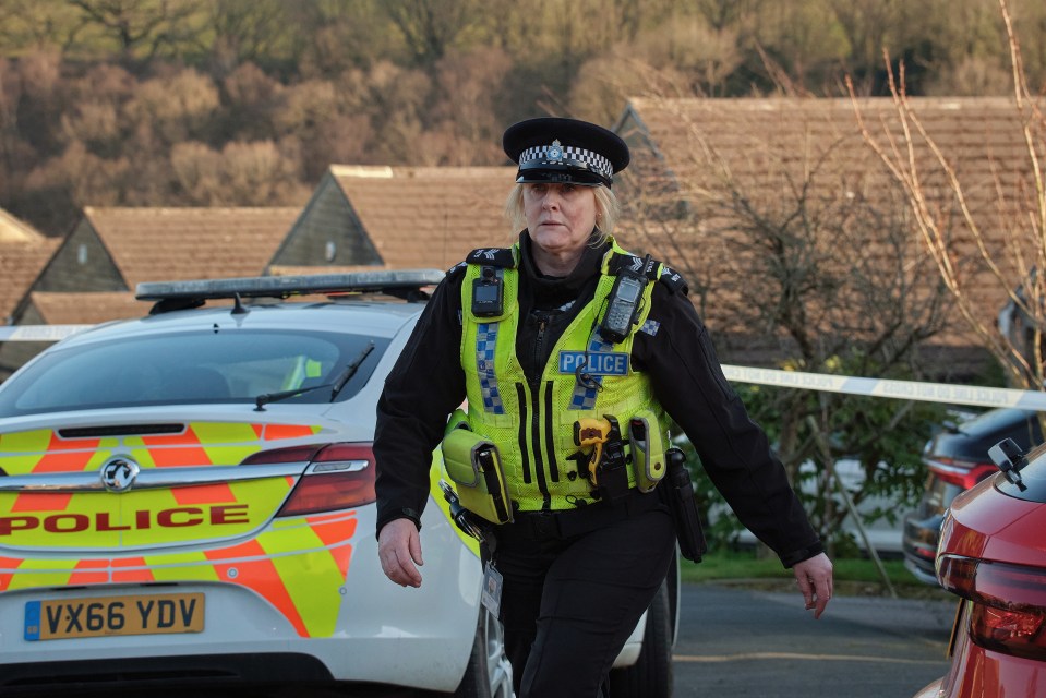 Sarah Lancashire plays Catherine Cawood in Happy Valley