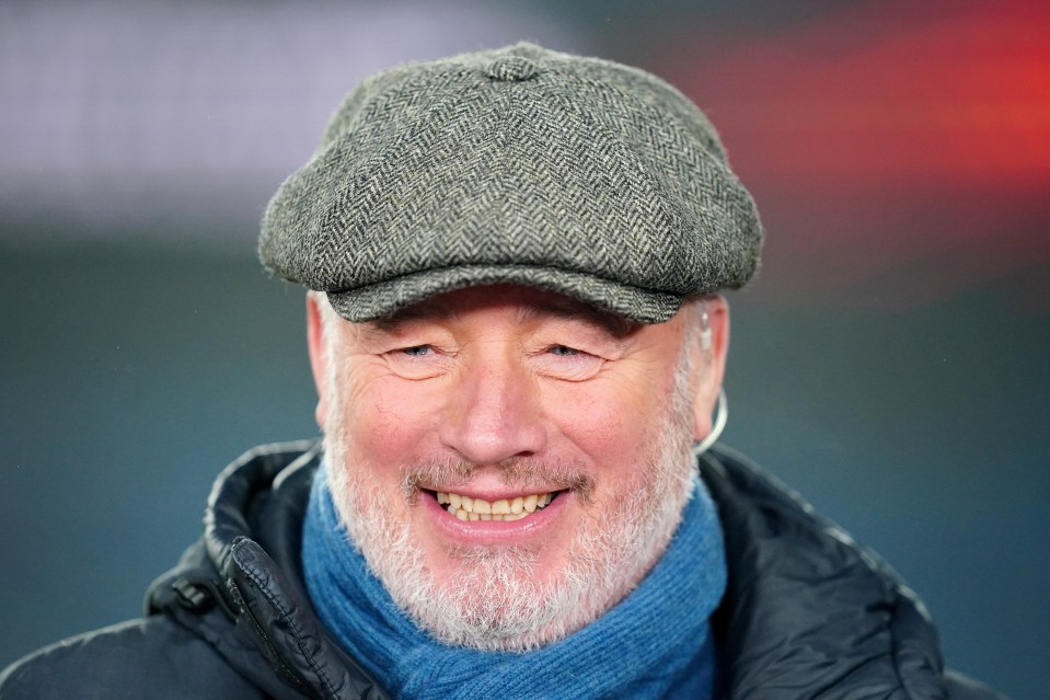 Ally McCoist smiling.