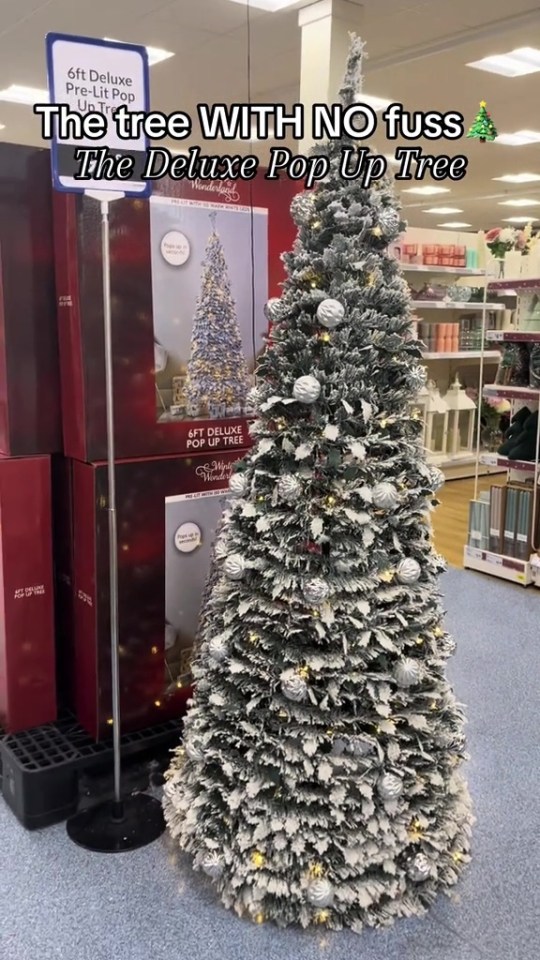 People weren't sure what to make of the 'no fuss' tree