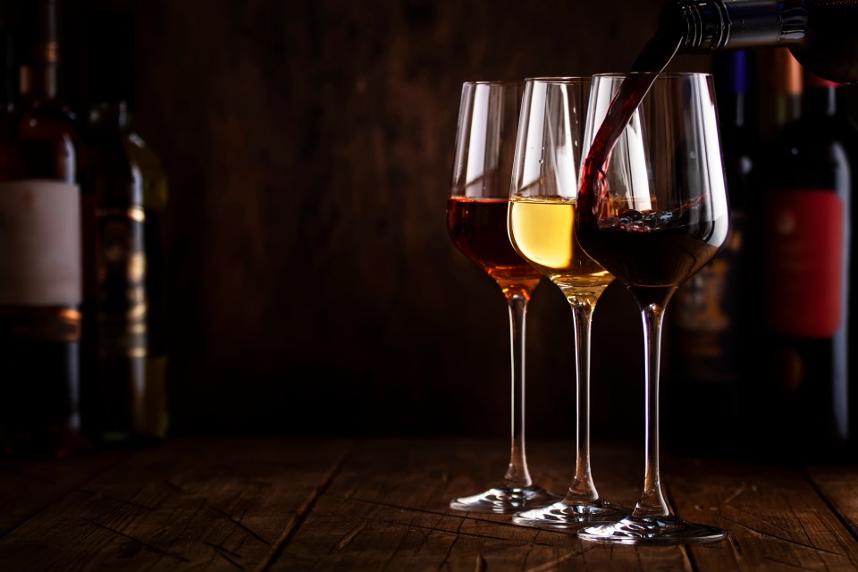 Wine can have high alcohol content so it can keep stimulated into the night