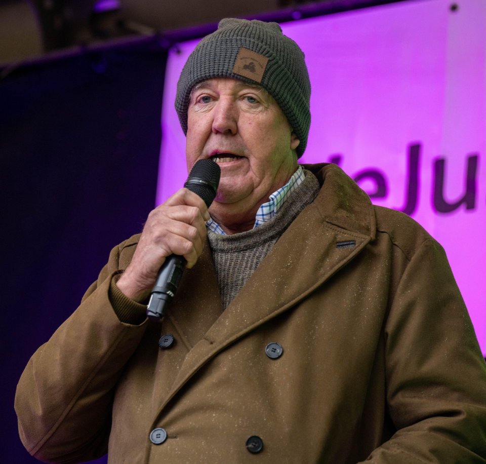 He previously defied doctors orders as he led 10,000 farmers on a rally in Whitehall