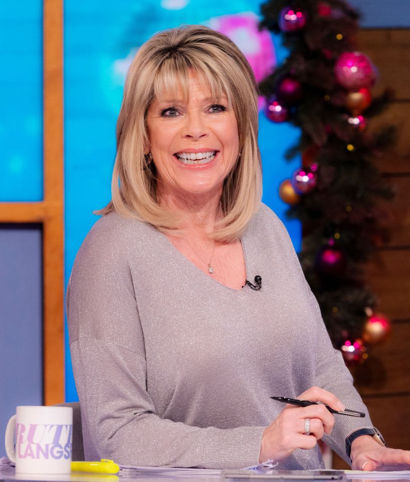 Ruth Langsford on the Loose Women TV show.