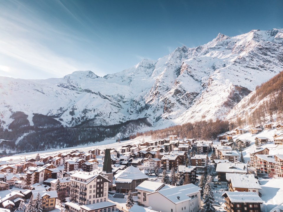 Take a trip to Saas-Fee in Switzerland, where Wham! shot the music video for Last Christmas