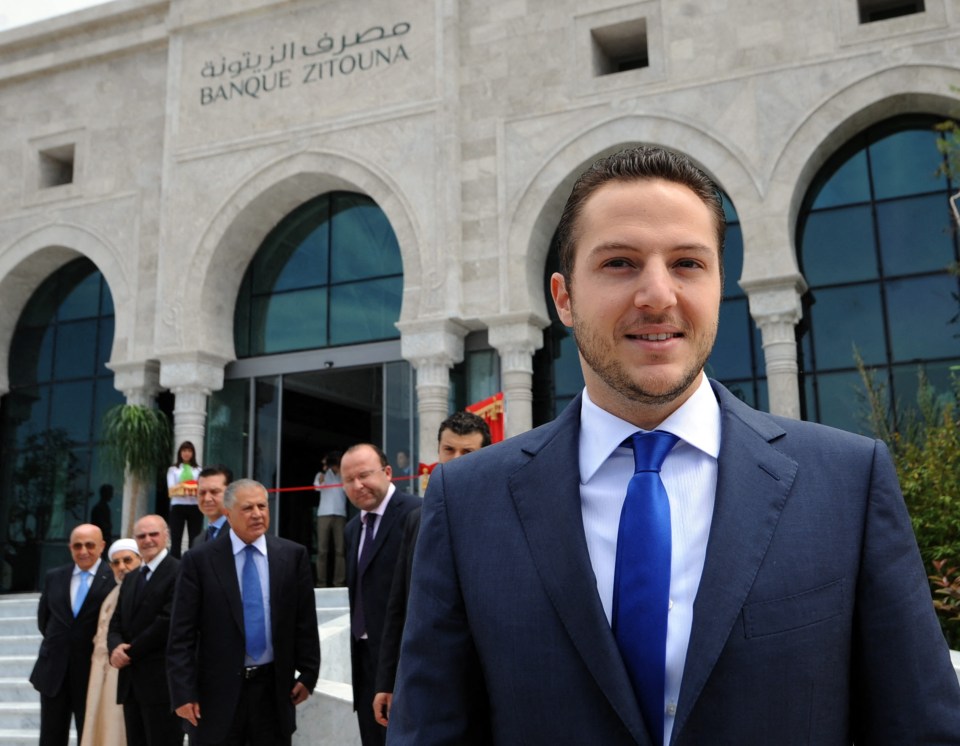 Sakher el-Materi, son-in-law of Tunisian President Zine El Abidine Ben Ali, met the Prince at a Buckingham Palace lunch