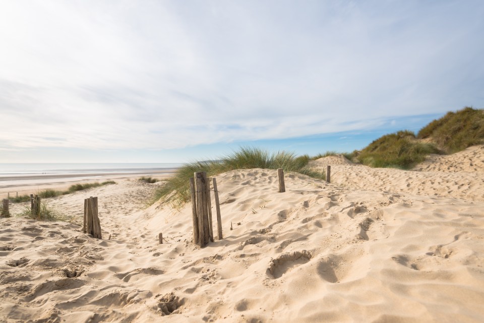 Camber Sands beach is one of the UK's best-known beaches