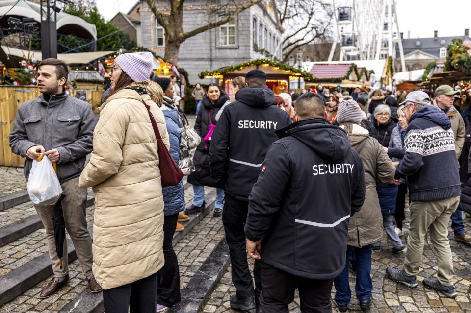 Increased security at the Magical Maastricht Christmas market in the Netherlands