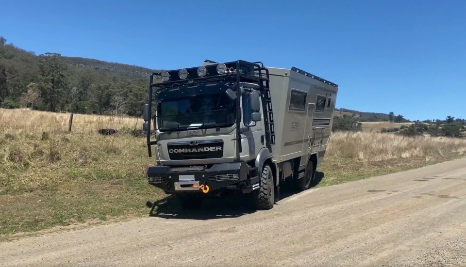 It's built on the chassis of the powerful MAN TGM 13.290 - a four-wheel drive truck known for its capability and reliability