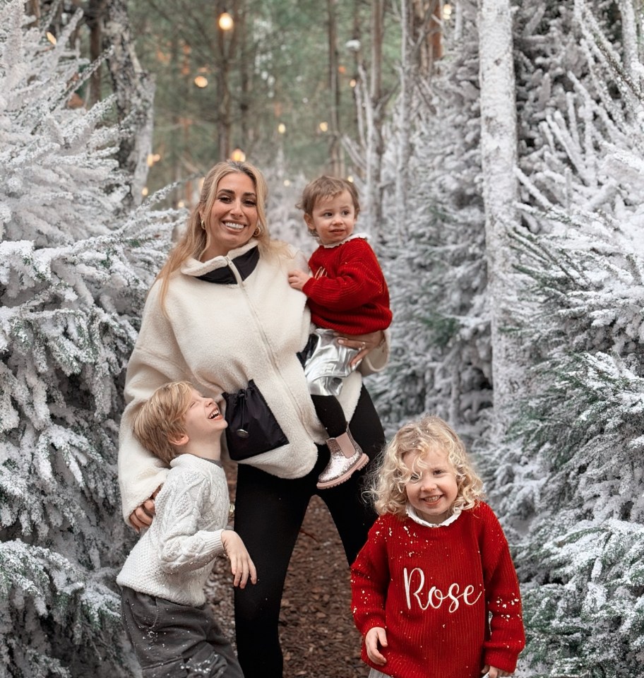 Stacey took her kids to Lapland UK for a bumper day out