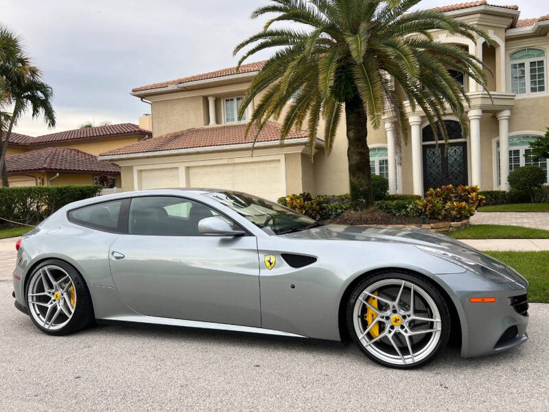 Antonio's £260,000 Ferrari FF was the fastest four-seat car in the world when released in 2011