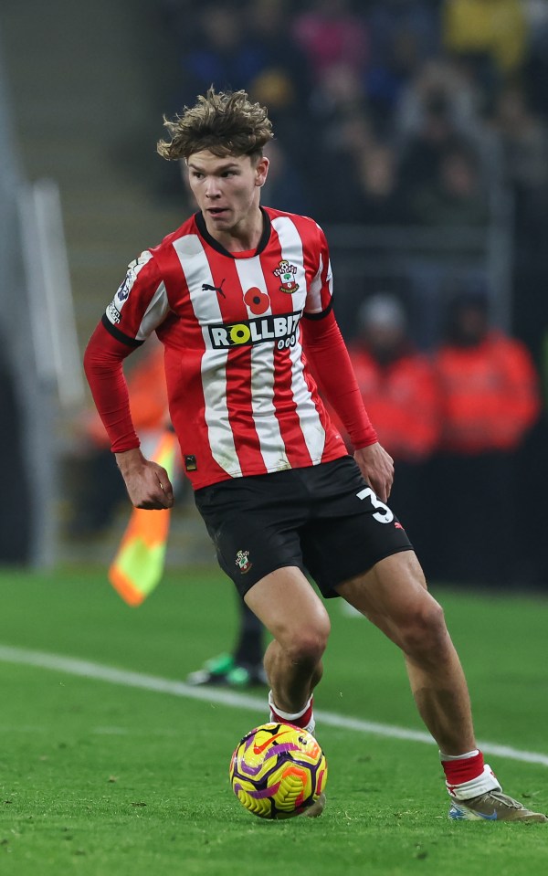 Tyler Dibling has impressed since breaking into the Southampton team