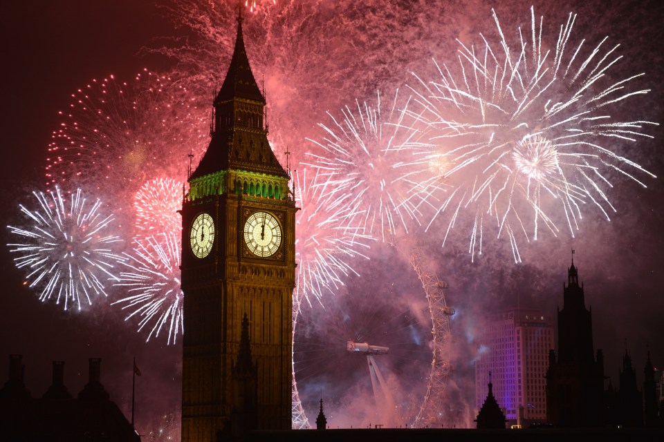 There are fears the weather will see London's NYE firework display cancelled