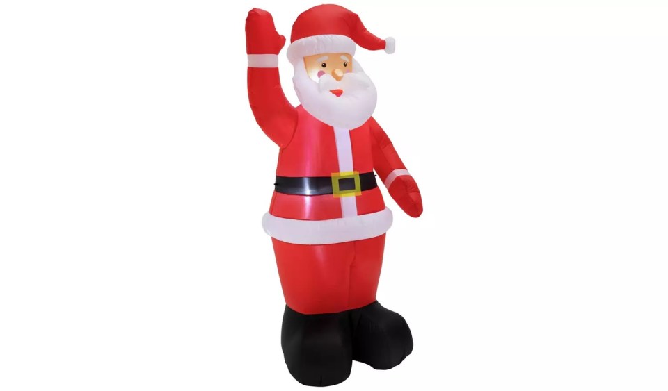 Show Father Christmas the way with Habitat’s inflatable Santa for £37.50