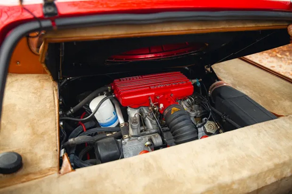 It still features the 308's ferocious V8 engine