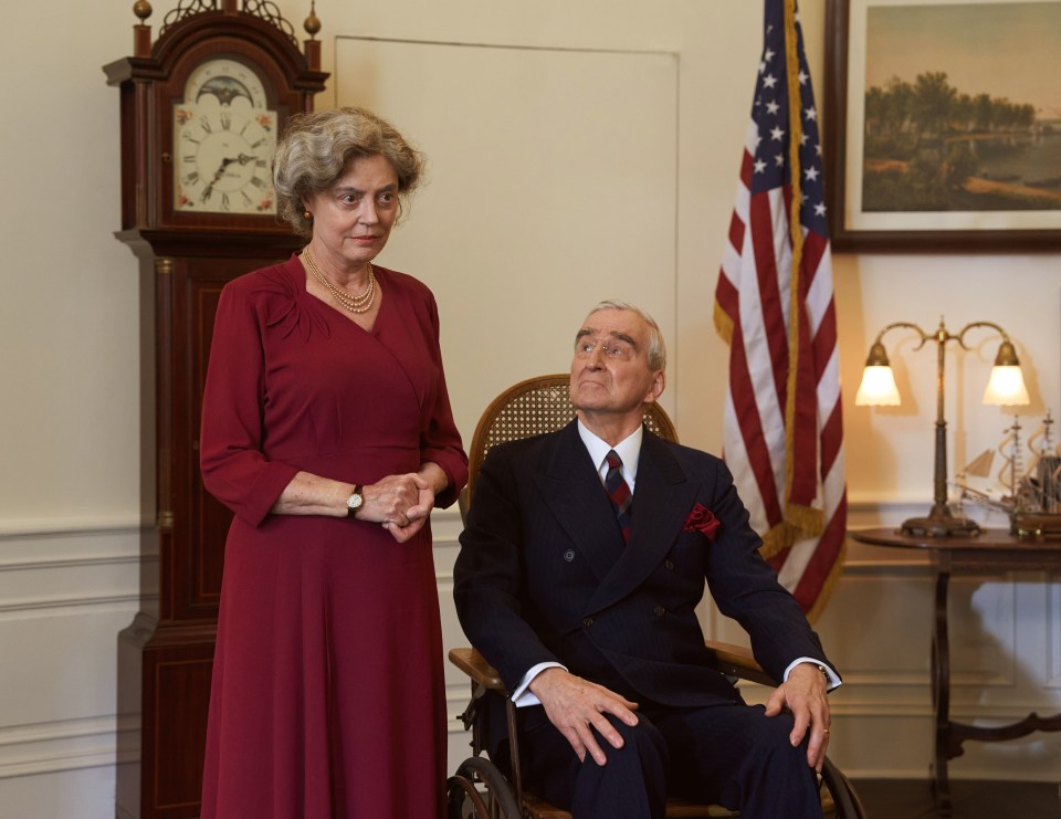 Susan Sarandon plays Eleanor Roosevelt, the humanitarian wife of US President Franklin D. Roosevelt