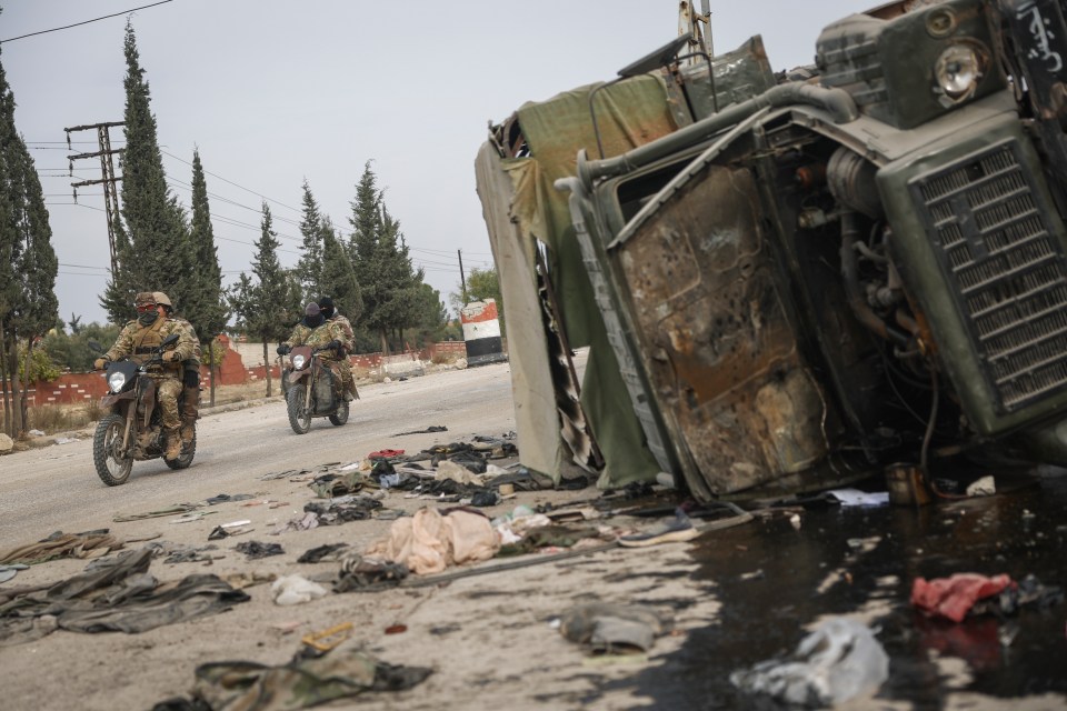 Syrian rebels seized the country in a matter of days