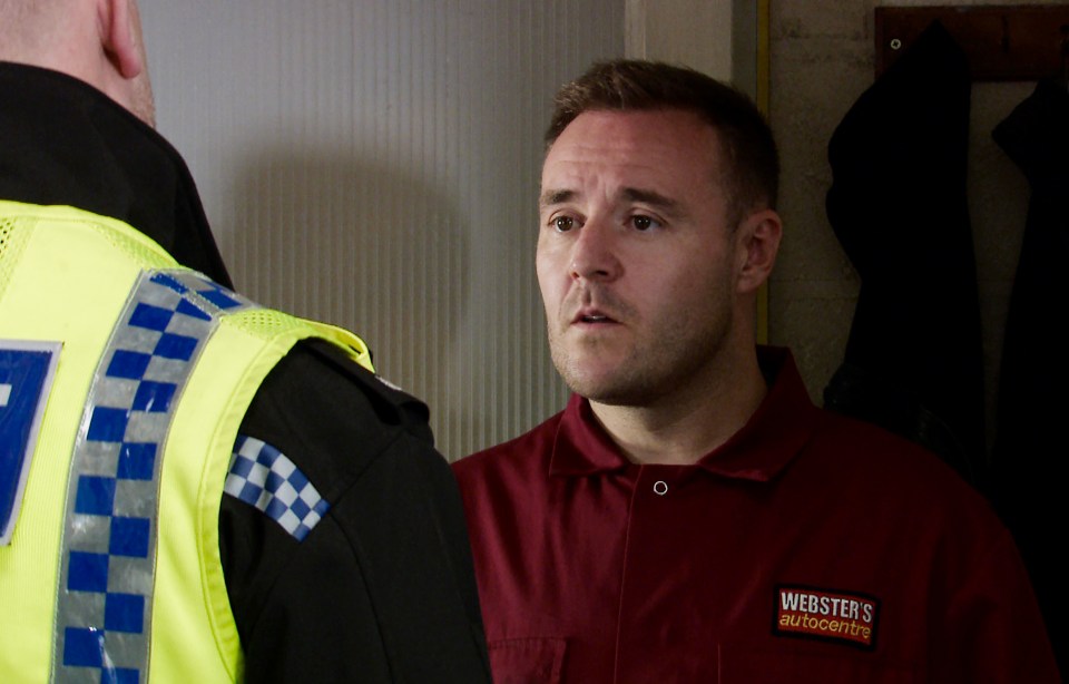 The actor plays Tyrone Dobbs in the ITV soap