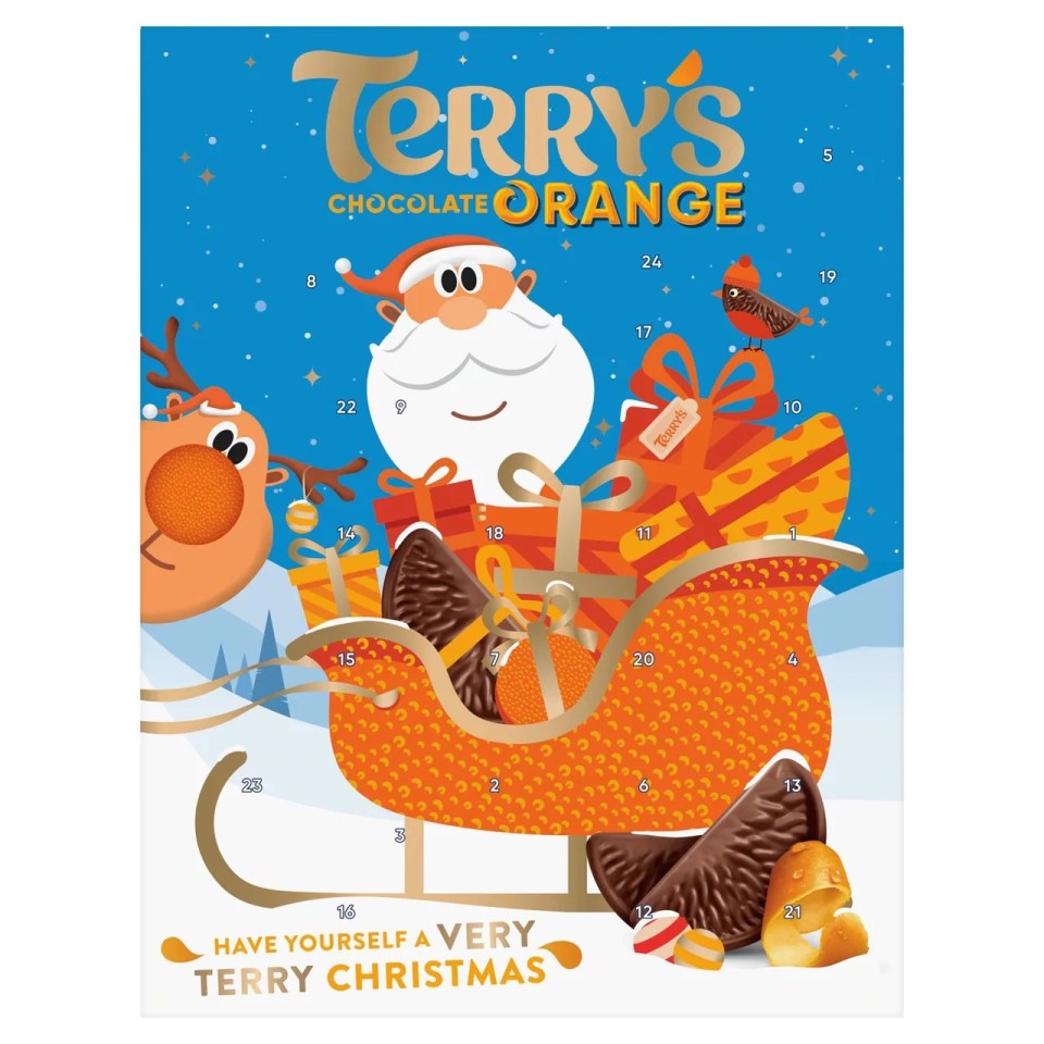 Terry’s Orange calendar has also offered their 'largest segments yet'