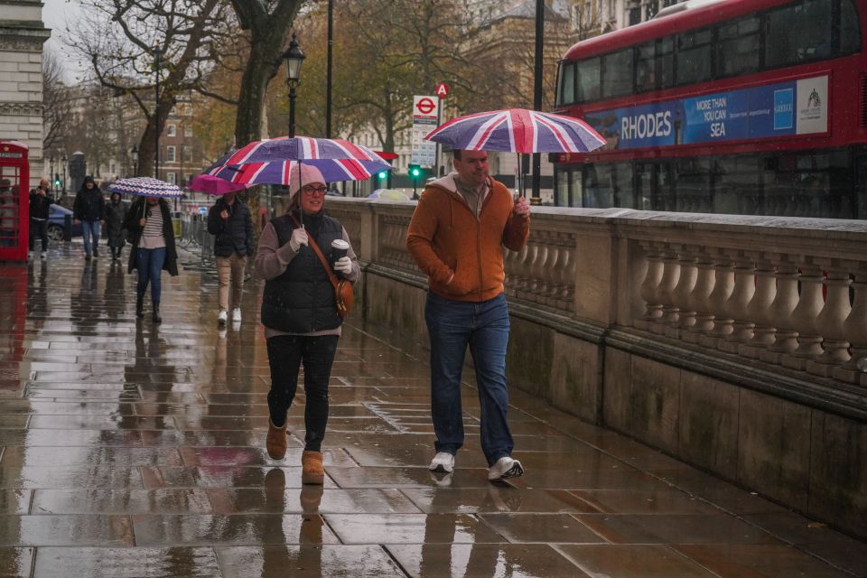 Rain is set to continue to lash parts of the UK