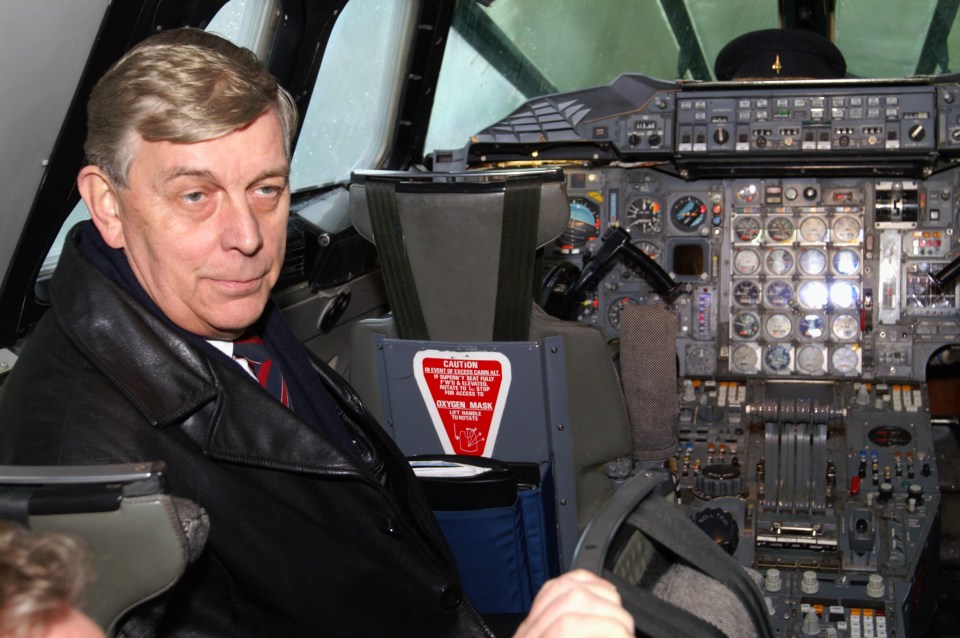 Fred frequently spent his trips inside the cockpit alongside the pilots