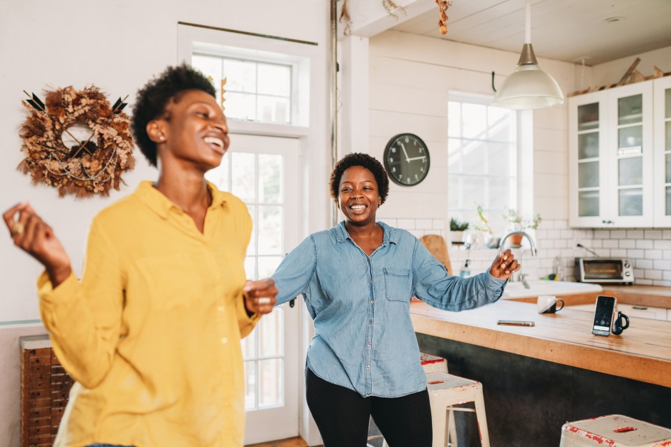 Kitchen discos are a great way to get steps in without going outside