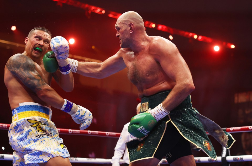 Tyson Fury rematches Oleksandr Usyk in Saudi Arabia on Saturday night