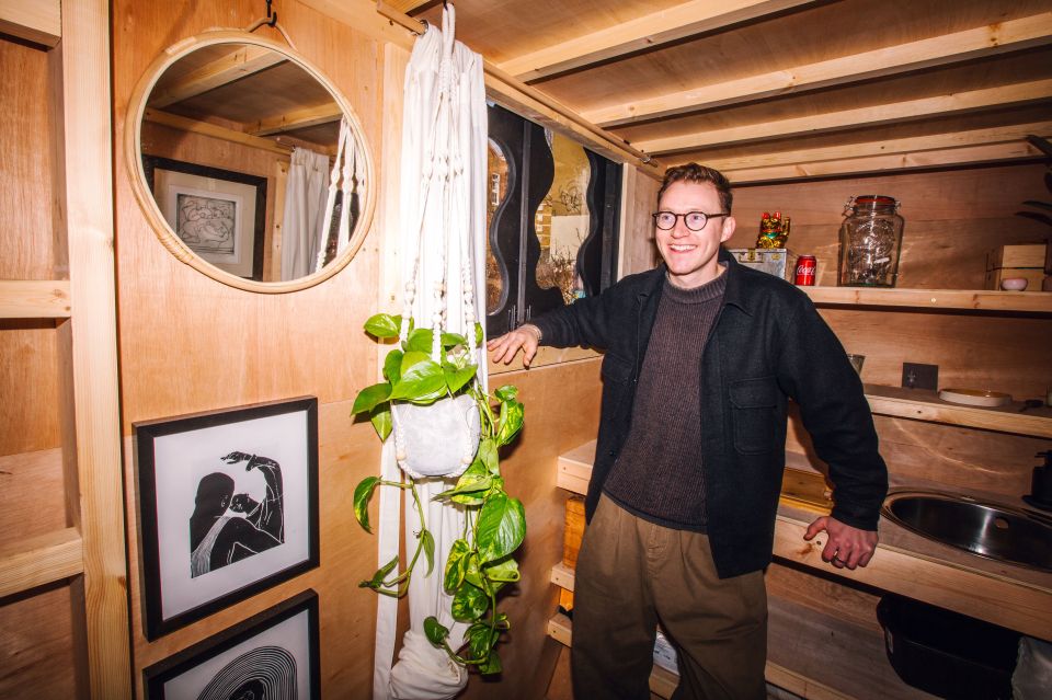 He has attracted international attention with his innovative mini-home