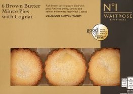 Waitrose mince pies contain the most sugar