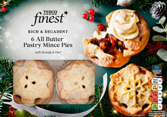 These 'rich and decadent' pies from Tesco contain a whopping 22.5g of sugar