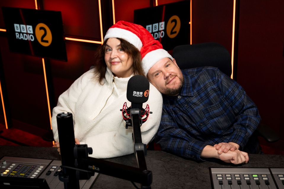 Ruth and James were on the Radio 2 Breakfast Show to reveal they are taking over as presenters on­ ­Monday, December 23