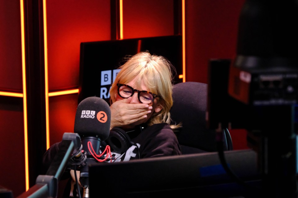 Zoe Ball was tearful as she recorded her final Radio 2 breakfast show