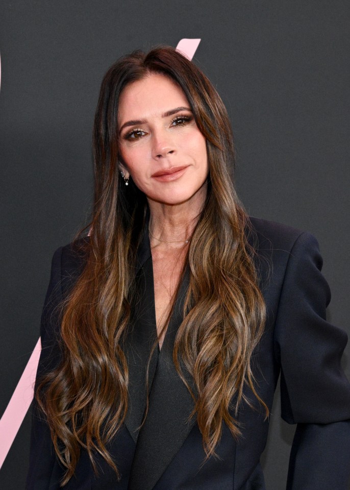 Victoria Beckham at the premiere of "Lola."