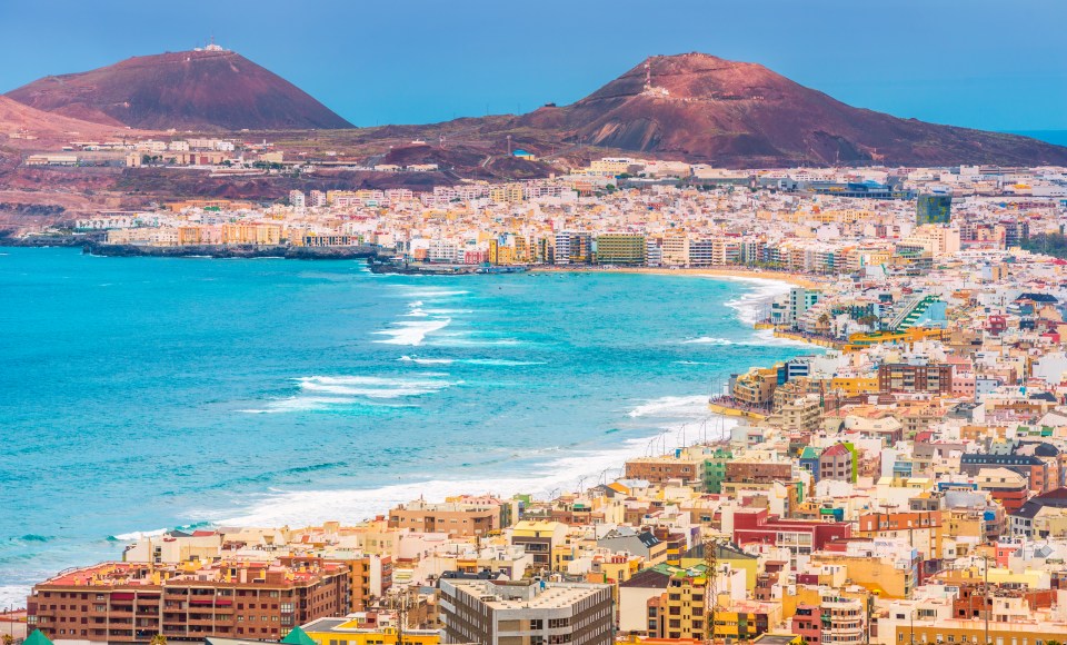 Brits are ditching Spain (pictured: Las Palmas de Gran Canaria) in favour of cheaper destinations in North Africa, according to two TUI bosses