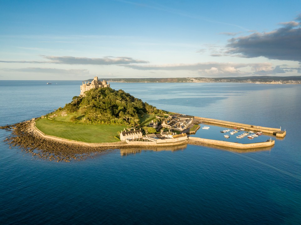 St Michael's Mount in Marazion has a French counterpart across the Channel, in Normandy