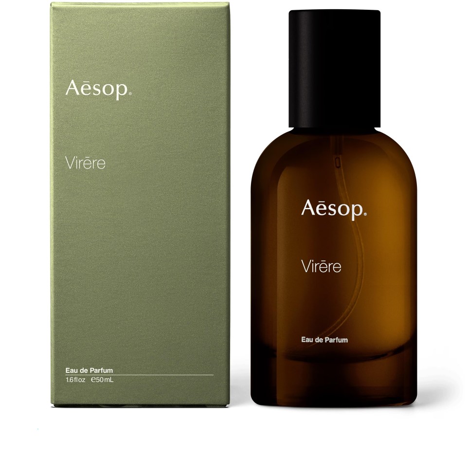 Aesop's fragrance is as energising as a brisk walk in the countryside.