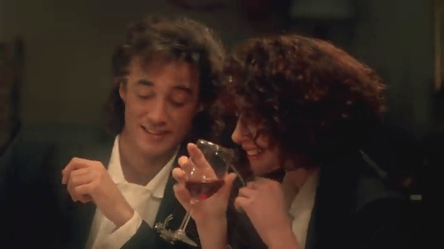 Kathy Hill featured in the video alongside Andrew Ridgeley