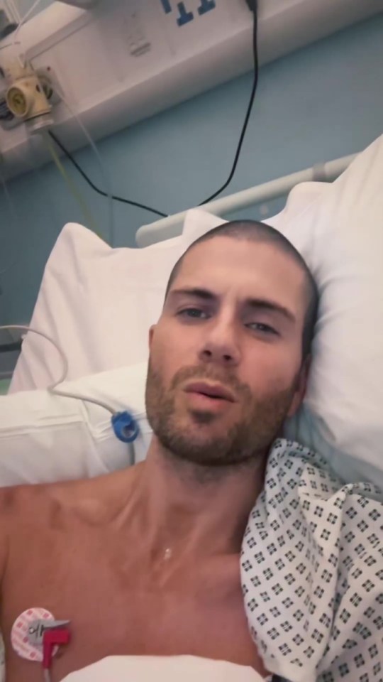 Max George reveals frightening health update as he tells fans his 'heart rate dropped' in terrifying setback