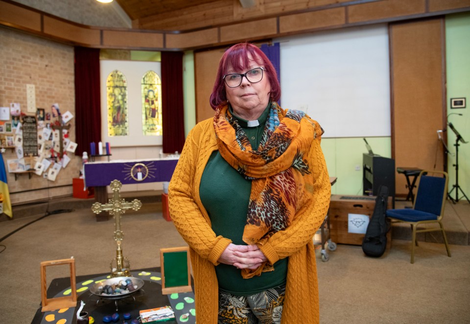 Rev Kay Jones runs a social lunch group