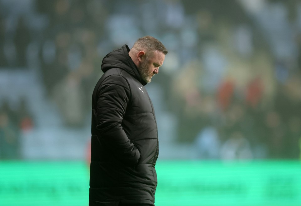 Rooney's Argyle side were struggling in the Championship when he was axed