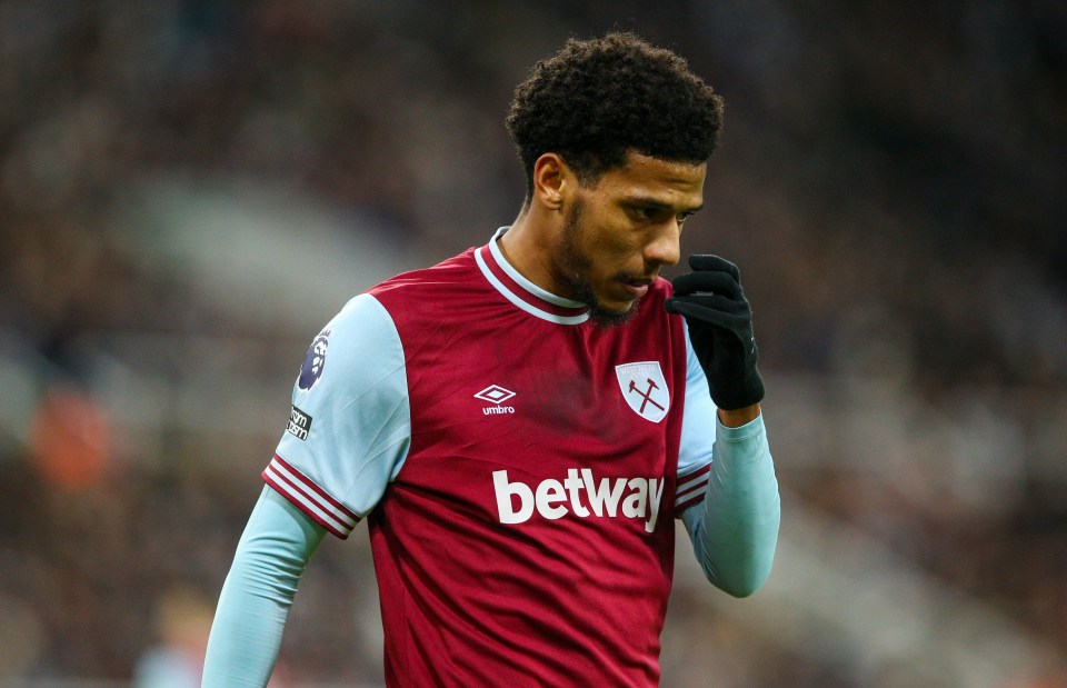 West Ham star Jean-Clair Todibo got into a furious clash with manager Julen Lopetegui