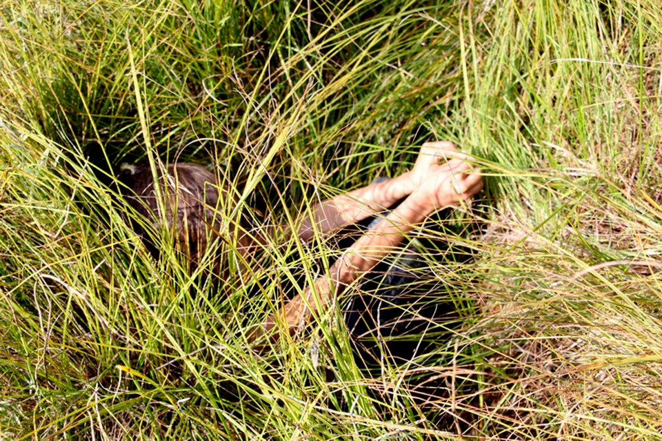 She was found sleeping in the long grass