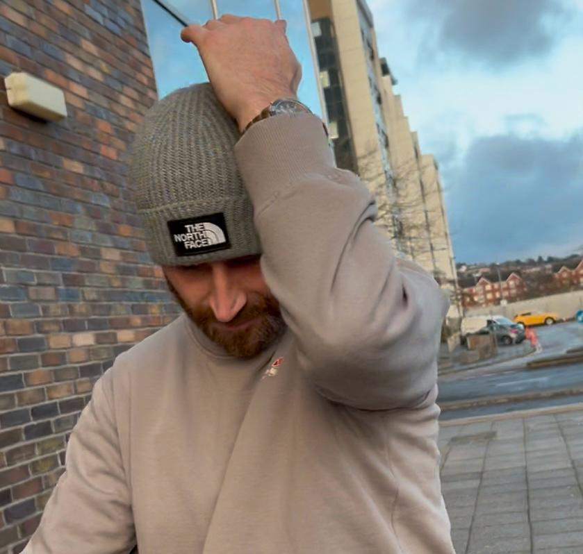 Justin Allison, of Blaenau Gwent, outside Newport Magistrates’ Court