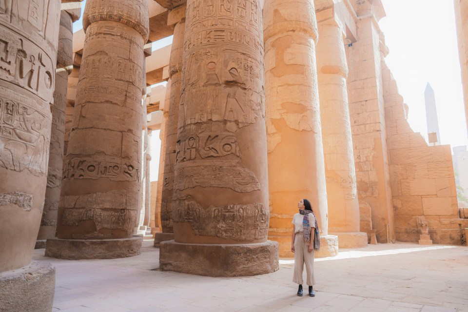 Brit holidaymakers are flocking to Egypt (pictured: temple in Luxor) for a winter sun holiday, with demand growing in summer too