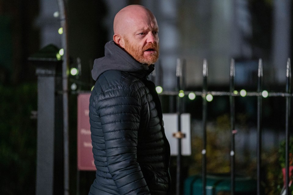 Max Branning (Jake Wood) in EastEnders.