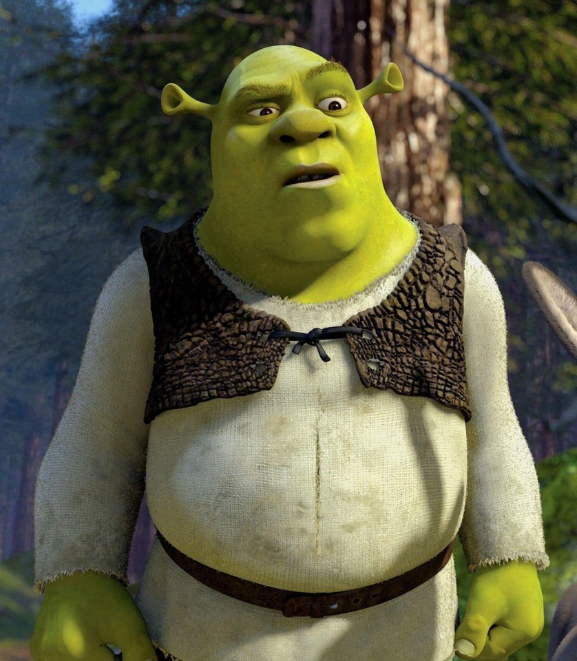 Shrek and Donkey from Shrek 2.