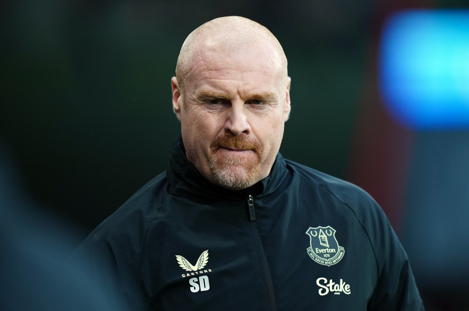 Sean Dyche, Everton manager.