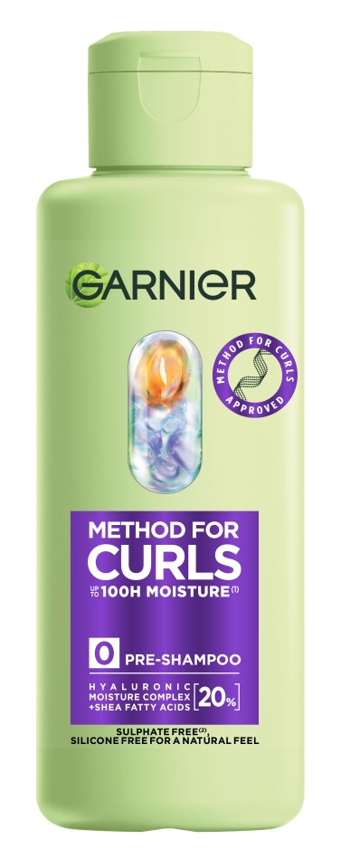 Garnier’s Method For Curls range, from £7.99, is a must-try for curly girls