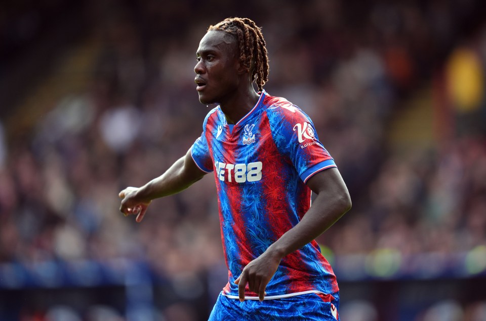 Trevoh Chalobah in Crystal Palace uniform.