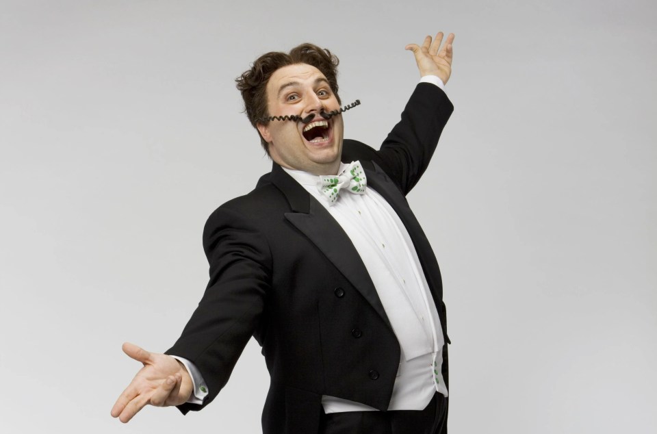 Gio Compario, opera singer character from Go Compare advertisements.