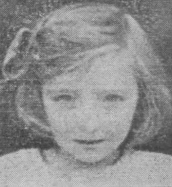 Photo of Sheila Fox as a young child.